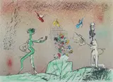 Roberto Matta, Komposisjon med figurer