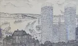 Per Krohg, Byggingen av Oslo Rådhus