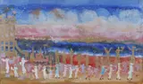 Bendik Riis, Kunstnere ved stranden