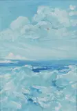 Bendik Riis, Havstudie, Olje på plate