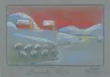 Bendik Riis, Vinteraften på kysten i Norge