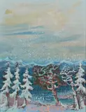 Bendik Riis, Fjelllandskap, vinter