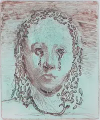 Frans Widerberg, Gråtende hode, Fargeradering