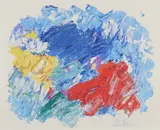 Jakob Weidemann, Komposisjon, 1987, Litografi