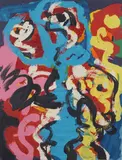 Karel Appel, Komposisjon