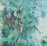 Victor Lind, Frukttre Sommer, 1988, Litografi