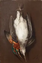 Augustine Vervloet, Retour de chasse, 1849, huile sur panneau
