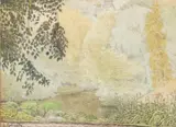 Louise Gerardy, Lot de 9 dessins encadrés, crayon, aquarelle, lavis... tous signés sauf un