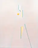 Gaston Bertrand, Matin en printemps, 1976, Huile sur toile