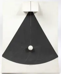 Lucio Del Pezzo, Gnomone, Paris, 1969, technique mixte