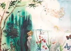 Salvador Dalí, Les quatre saisons, 1972, quatre lithographies couleur