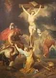 Laurent Pêcheux, Scène de la Crucifixion, Toile
