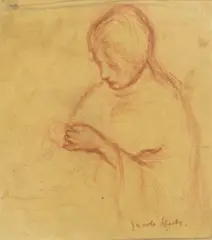 Jakob Smits, Couturière, sanguine