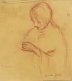 Jakob Smits, Couturière, sanguine