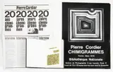 Pierre Cordier, Livrillisible, 1964, Sérigraphie du photochimigramme 19/1/79, édité à 50 exemplaires
