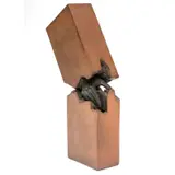Félix Roulin, Main, Circa 1977, en bronze et acier Corten