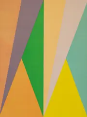 Max Bill, Hommage à San Lazzaro, 1975, lithographie couleur