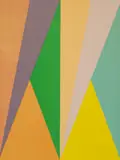 Max Bill, Hommage à San Lazzaro, 1975, lithographie couleur