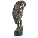 Ernst Fuchs, Ceinture de Vénus, sculpture en bronze à patine brune