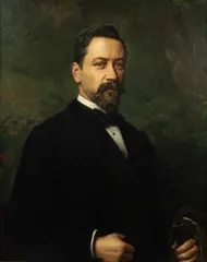 Eugène Siberdt, Portrait d'homme, 1896, huile sur toile