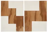 Joost van Oss, MARFA, 1994, diptyque. Acrylique sur panneau. Signé