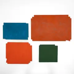 Bernard Villers, Quadriptyque, 1991, tempera sur panneaux