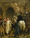 Emile Wauters, Jean IV et les métiers de Bruxelles, 1873, huile sur toile