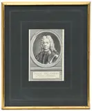 Jacobus Houbraken, Collection de 18 portraits de notables, gravure, milieu du XVIIIe