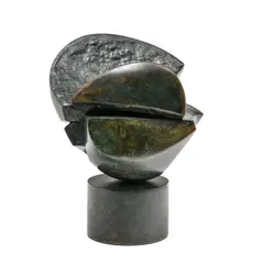 Jean-Pierre Ghysels, Nocturne, 1981, sculpture en bronze poli et patiné