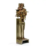 Paul Van Gyseghem, Charlie Parker, sculpture en bronze