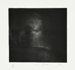 Pierre Edouard, Tête, 1983, lithographie