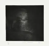 Pierre Edouard, Tête, 1983, lithographie