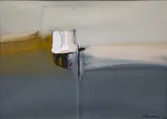 Arthur Grosemans, L'heure claire, 1982, gouache sur papier