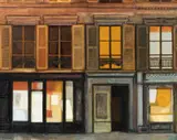 Geo Mommaerts, Vue de Paris, huile sur toile