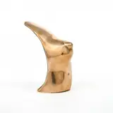 Louis Tanari, Sein, sculpture en bronze poli doré