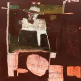 Fernando Alvim, Sans titre, 1990, huile sur toile