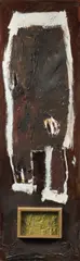 Fernando Alvim, Marika, 1989, technique mixte sur toile