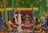 Shalva Mamisashvili, Untitled, 1968, Gouache on paper