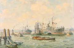 Untitled by P.J.A. Wagemans, Oil on canvas, sold Jun 2026