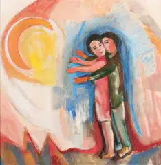 Gène Eggen, Untitled, Oil on panel