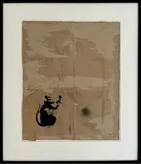 Banksy, Untitled, 2003, Oils” that opened at 100 Westbourne Grove in London and was Banksy’s second major e