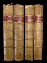 John Campbell, Lives of the British Admirals, 1779, engraving next to title page