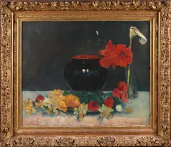 Georges Hogewaard, Bloemstilleven, Oil on canvas