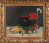 Georges Hogewaard, Bloemstilleven, Oil on canvas