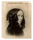 Elizabeth Barrett Browning, Culver Pictures Inc. New York ca, 1912, inkt de naam “Elizabeth Barrett Browning” en archiefnummer