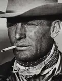 Leonard McCombe, Clarence Hailey Long, 1949, photographed by Leonard McCombe for a LIFE magazine assignment on ranch life in the Americ