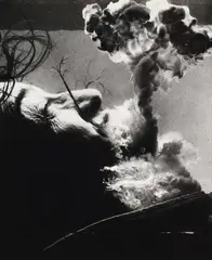 Salvador Dali’s Underwater Atomic Explosion by Philippe Halsman, 1954, gelatin press photograph from 1954 depicting the Spanish surrealist artist Salvador Dal, sold Apr 2026