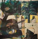 El Sadig Agena, Untitled, oil on canvas
