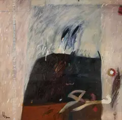 Yousef Jaha, Untitled, acrylic on canvas