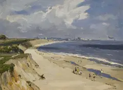 Campbell Archibald Mellon, White Sands, Yarmouth, oil on canvas
